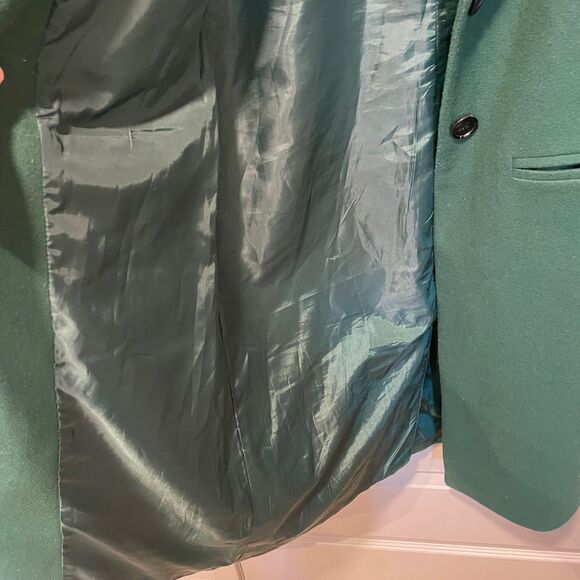 Green Rachel Zoe Wool Blend Coat, size 8 - Picture 5 of 10